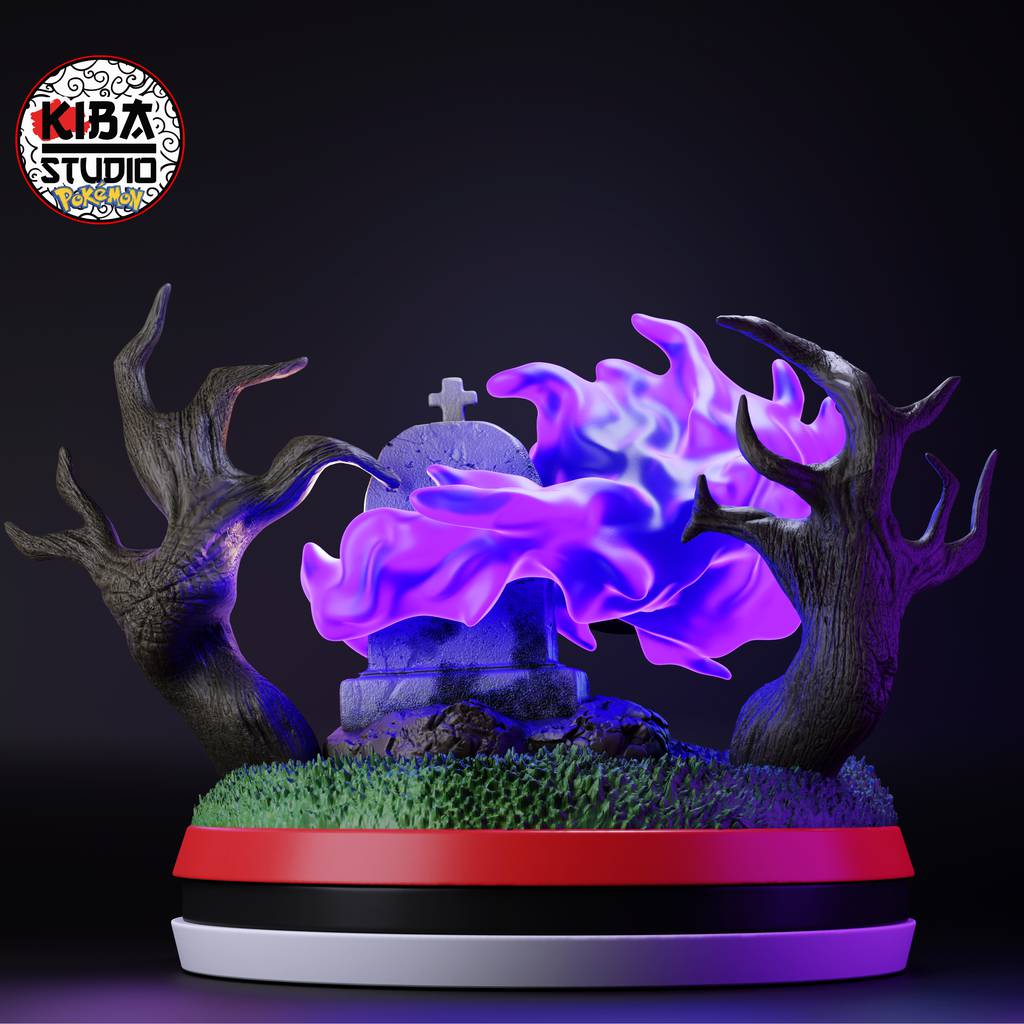 P站图纸印象馆 Kaidan 精灵宝可梦 鬼斯 Kaidan 精灵宝可梦 鬼斯