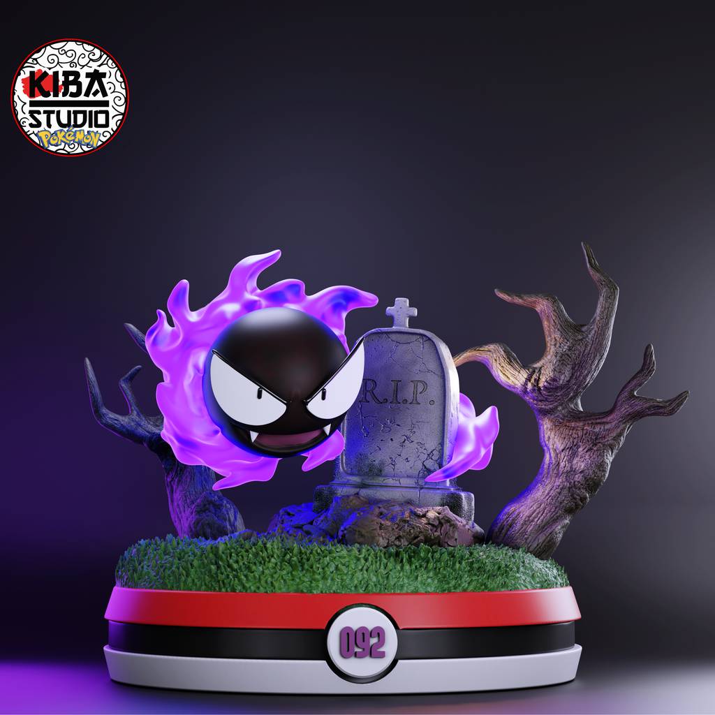 P站图纸印象馆 Kaidan 精灵宝可梦 鬼斯 Kaidan 精灵宝可梦 鬼斯