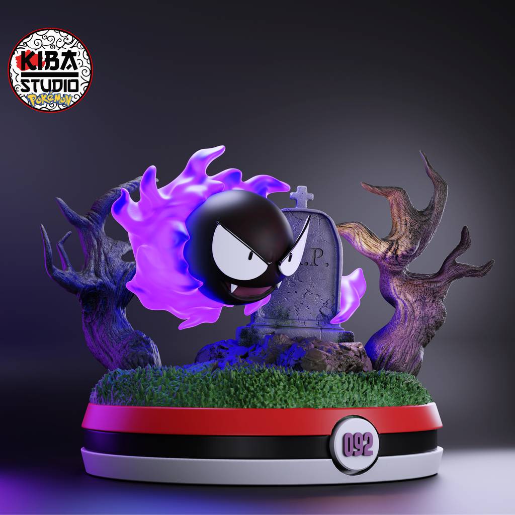 P站图纸印象馆 Kaidan 精灵宝可梦 鬼斯 Kaidan 精灵宝可梦 鬼斯