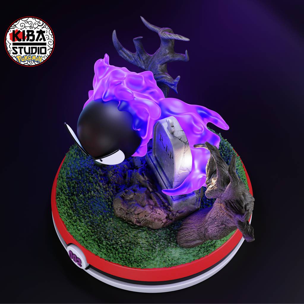 P站图纸印象馆 Kaidan 精灵宝可梦 鬼斯 Kaidan 精灵宝可梦 鬼斯