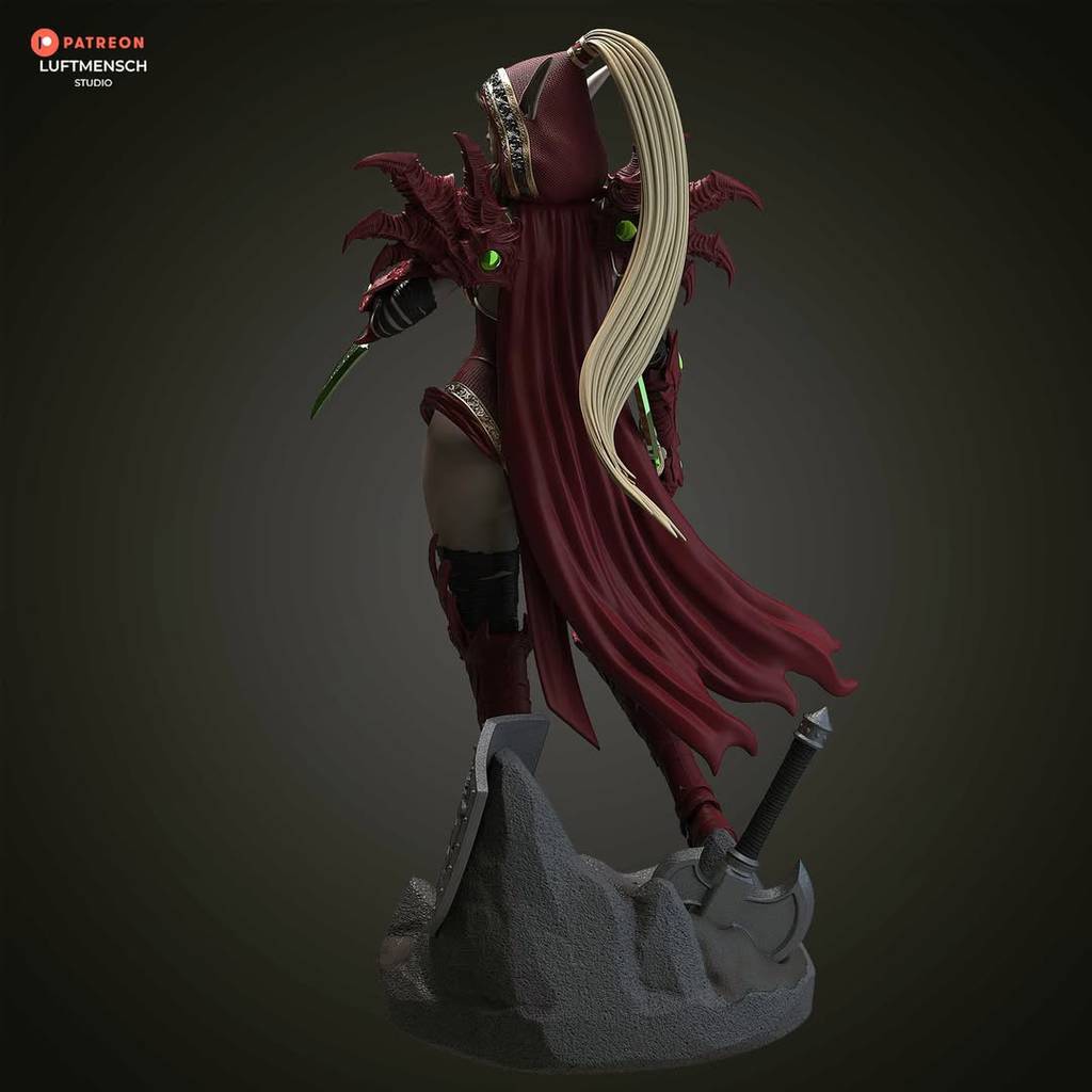 P站图纸印象馆 LuftMensch 魔兽世界 瓦莉拉·萨古纳尔 LuftMensch 魔兽世界 瓦莉拉·萨古纳尔