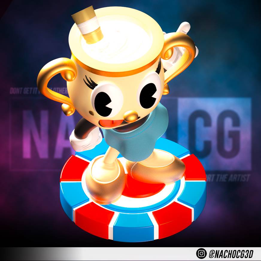 P站图纸印象馆 Nacho CG 茶杯头 Nacho CG 茶杯头