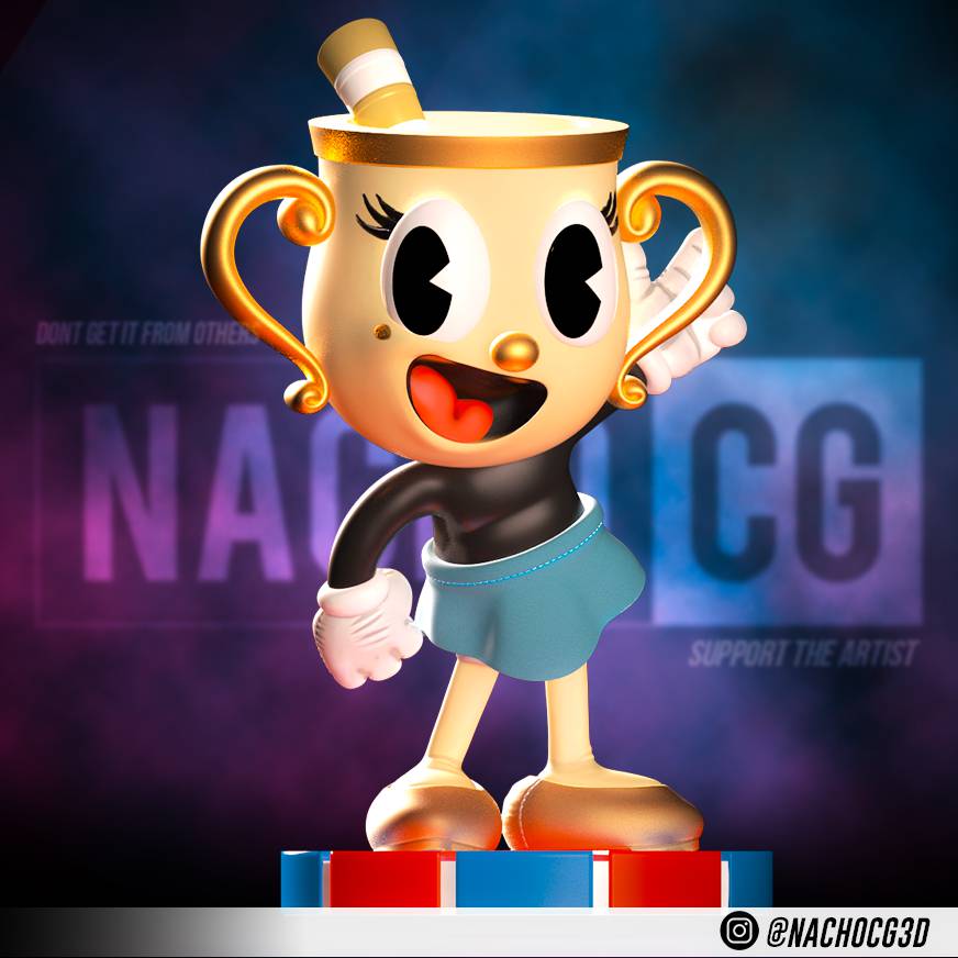 P站图纸印象馆 Nacho CG 茶杯头 Nacho CG 茶杯头