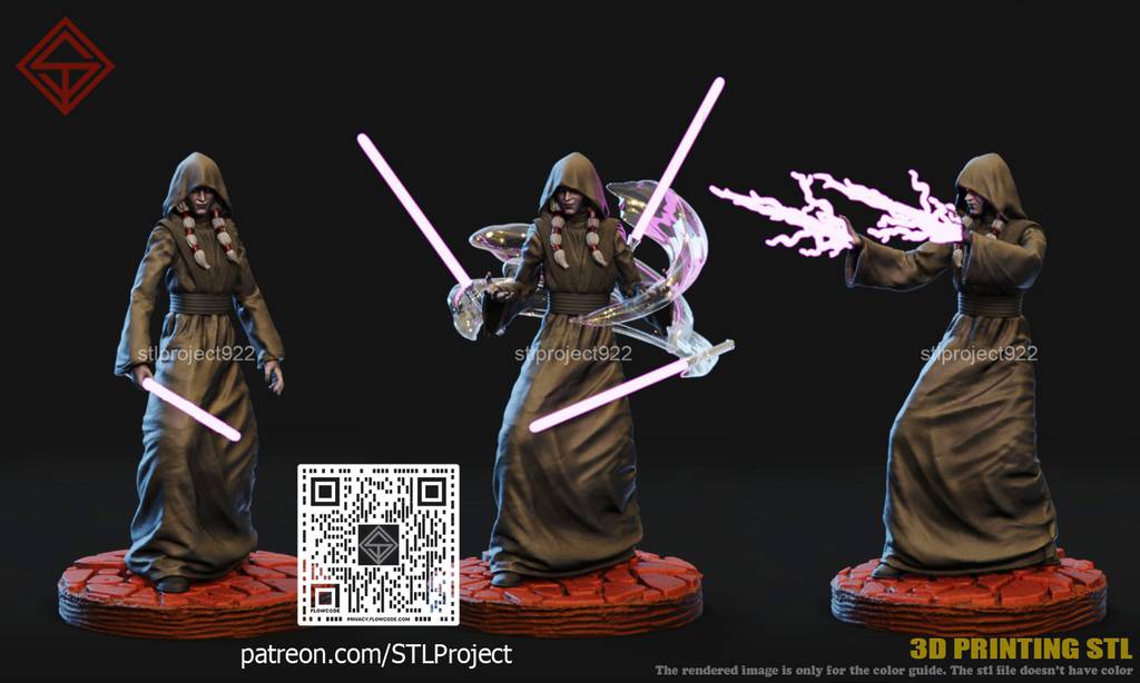 P站图纸印象馆 STL Project 星球大战 达斯·特拉娅 STL Project 星球大战 达斯·特拉娅