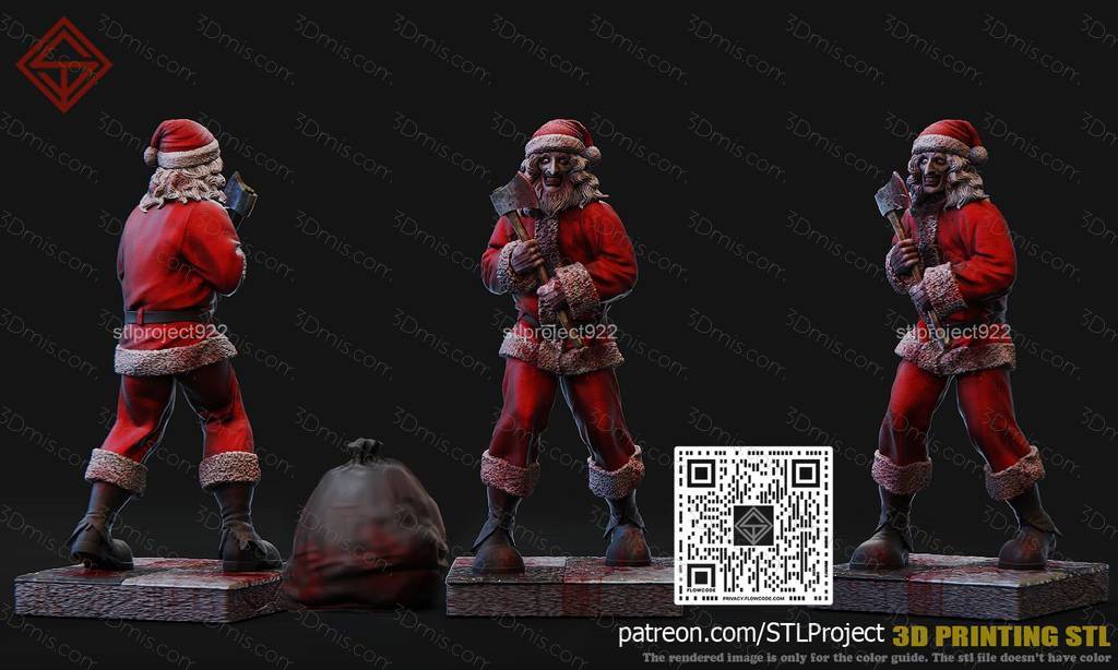 P站图纸印象馆 STL Project 断魂小丑 STL Project 断魂小丑