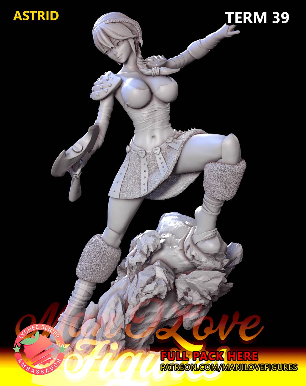 P站图纸印象馆 Man I Love 驯龙高手 阿斯翠 Man I Love 驯龙高手 阿斯翠