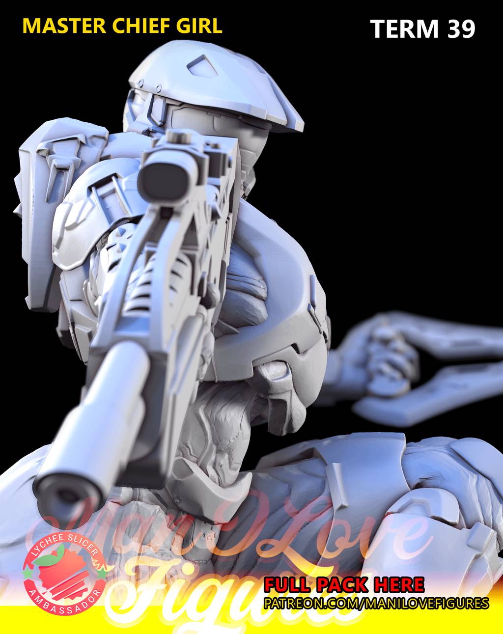 P站图纸印象馆 Man I Love 光环 士官长 Man I Love 光环 士官长