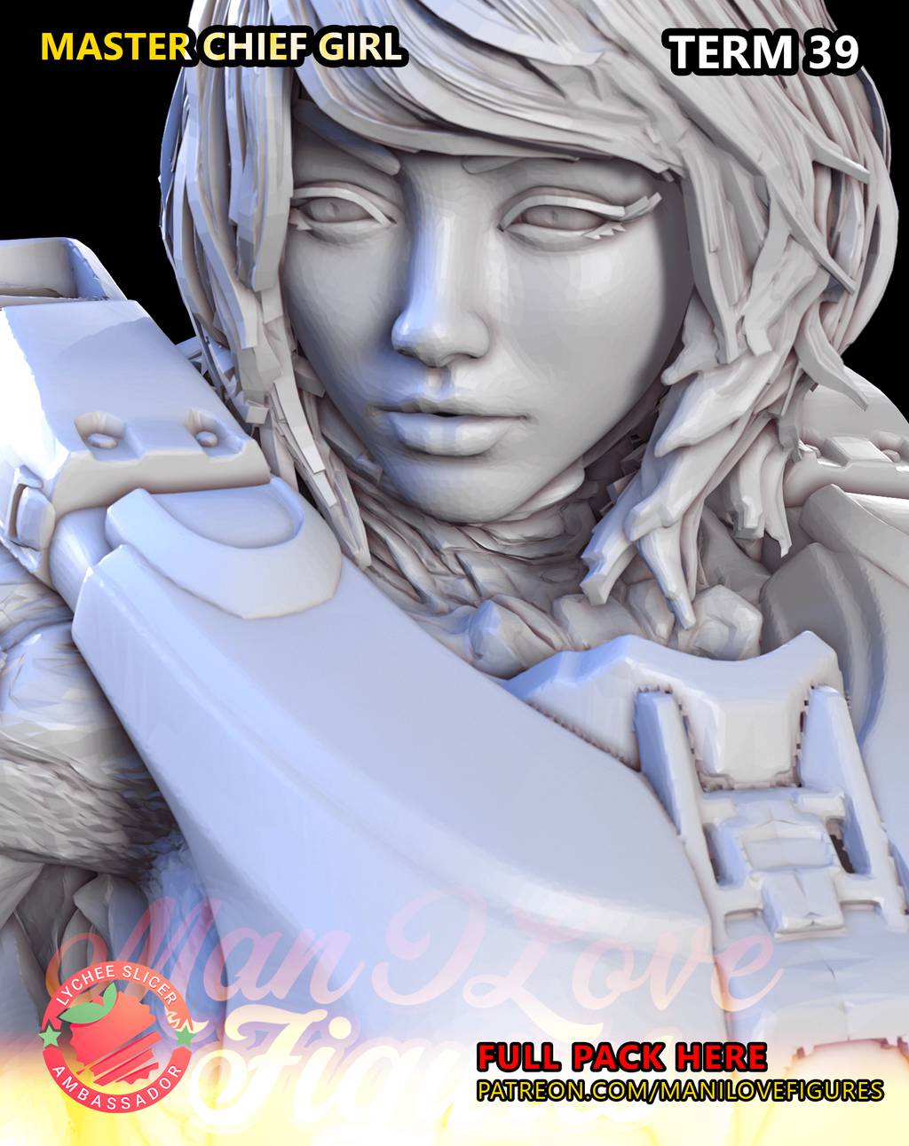 P站图纸印象馆 Man I Love 光环 士官长 Man I Love 光环 士官长