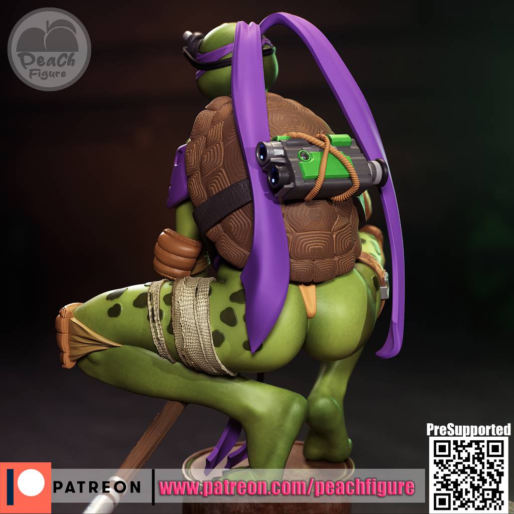 P站图纸印象馆 Peach Figure 忍者神龟 多纳泰罗 Peach Figure 忍者神龟 多纳泰罗