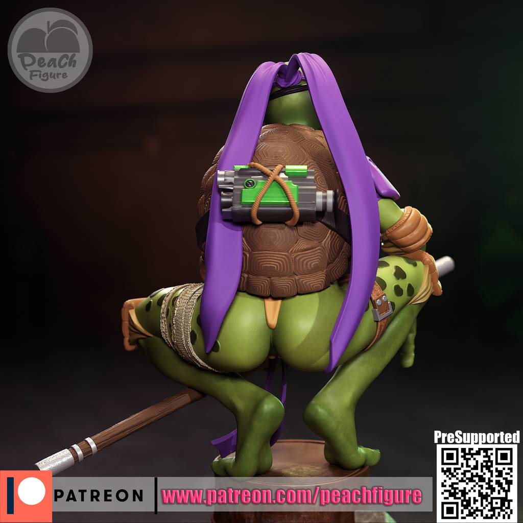 P站图纸印象馆 Peach Figure 忍者神龟 多纳泰罗 Peach Figure 忍者神龟 多纳泰罗