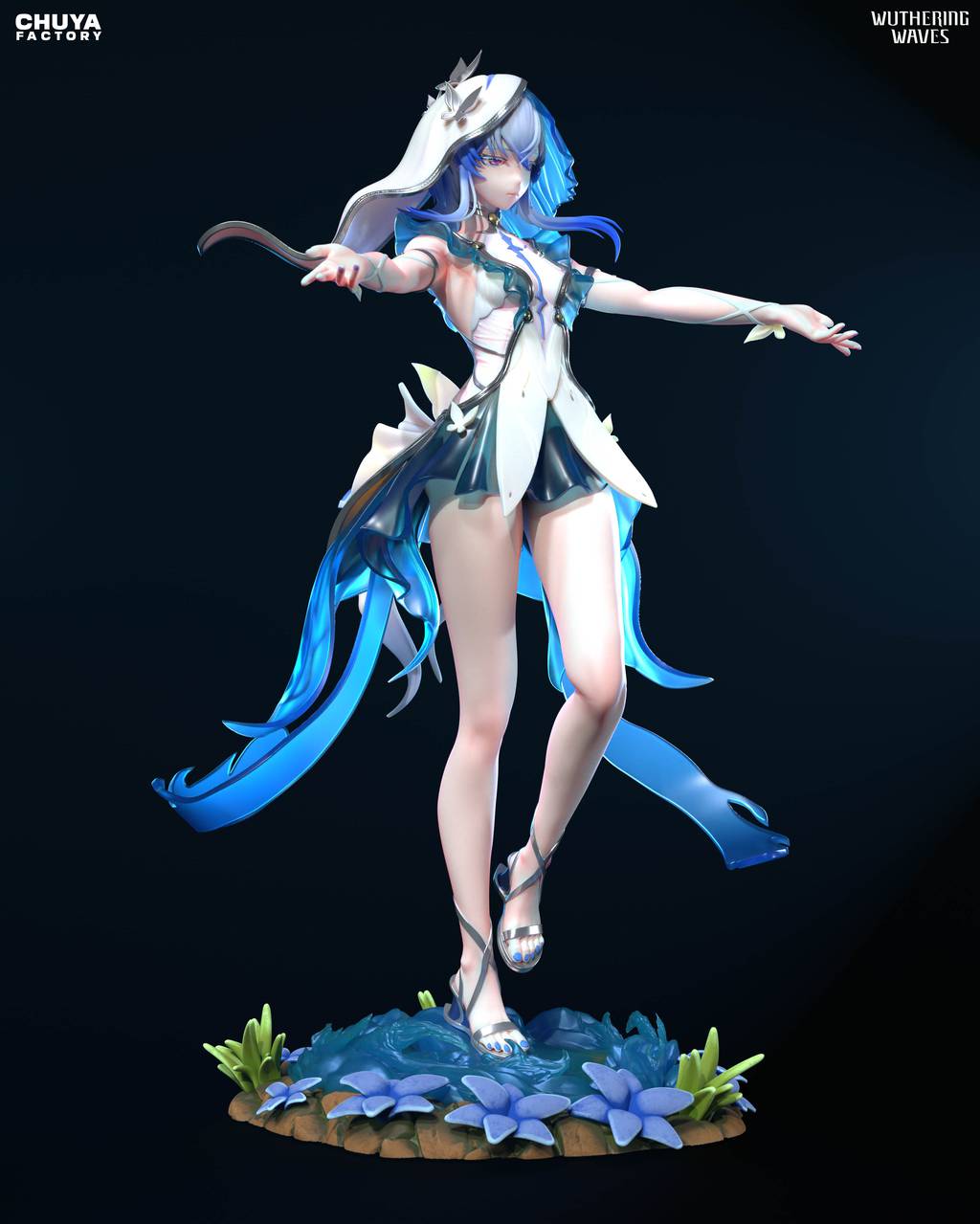 P站图纸印象馆 Chuya Factory 鸣潮 守岸人 Chuya Factory 鸣潮 守岸人