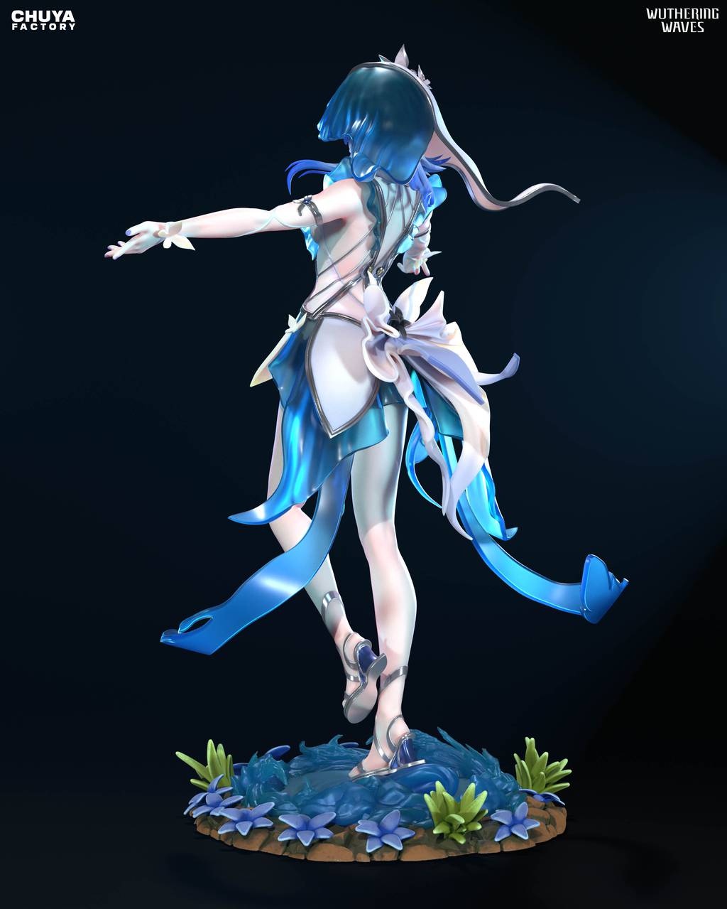 P站图纸印象馆 Chuya Factory 鸣潮 守岸人 Chuya Factory 鸣潮 守岸人