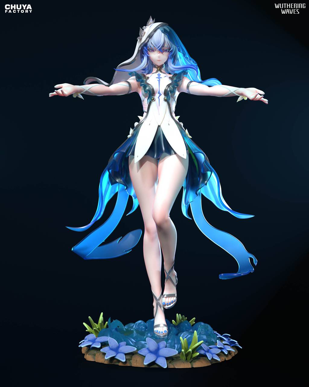 P站图纸印象馆 Chuya Factory 鸣潮 守岸人 Chuya Factory 鸣潮 守岸人