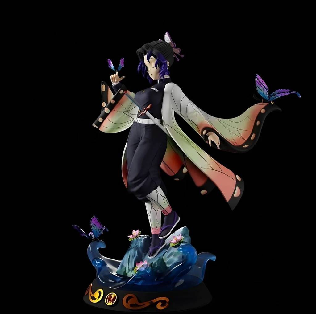 P站图纸印象馆 鬼灭之刃 蝴蝶忍 鬼灭之刃 蝴蝶忍