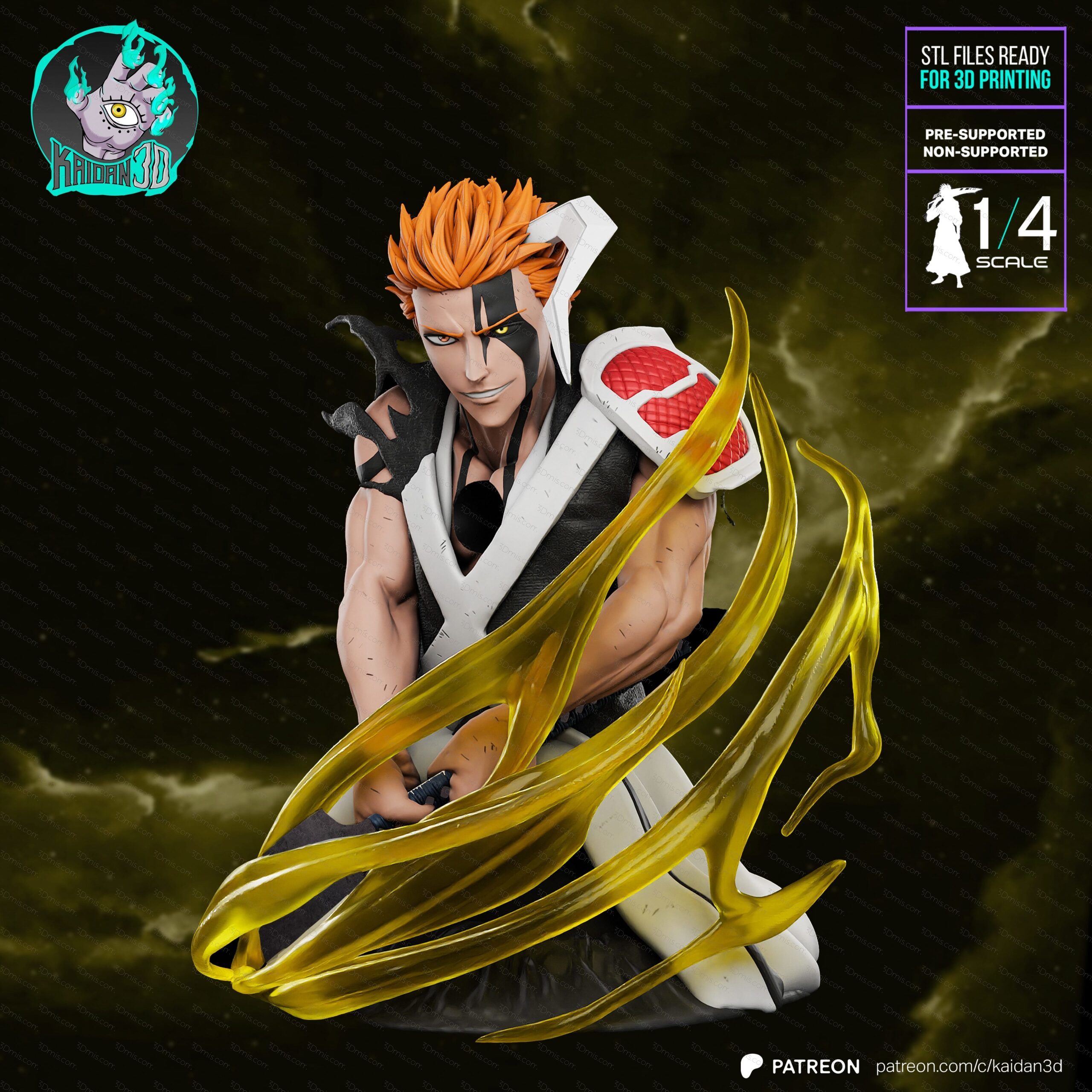 P站图纸印象馆 Kaidan 死神 黑崎一护 Kaidan 死神 黑崎一护