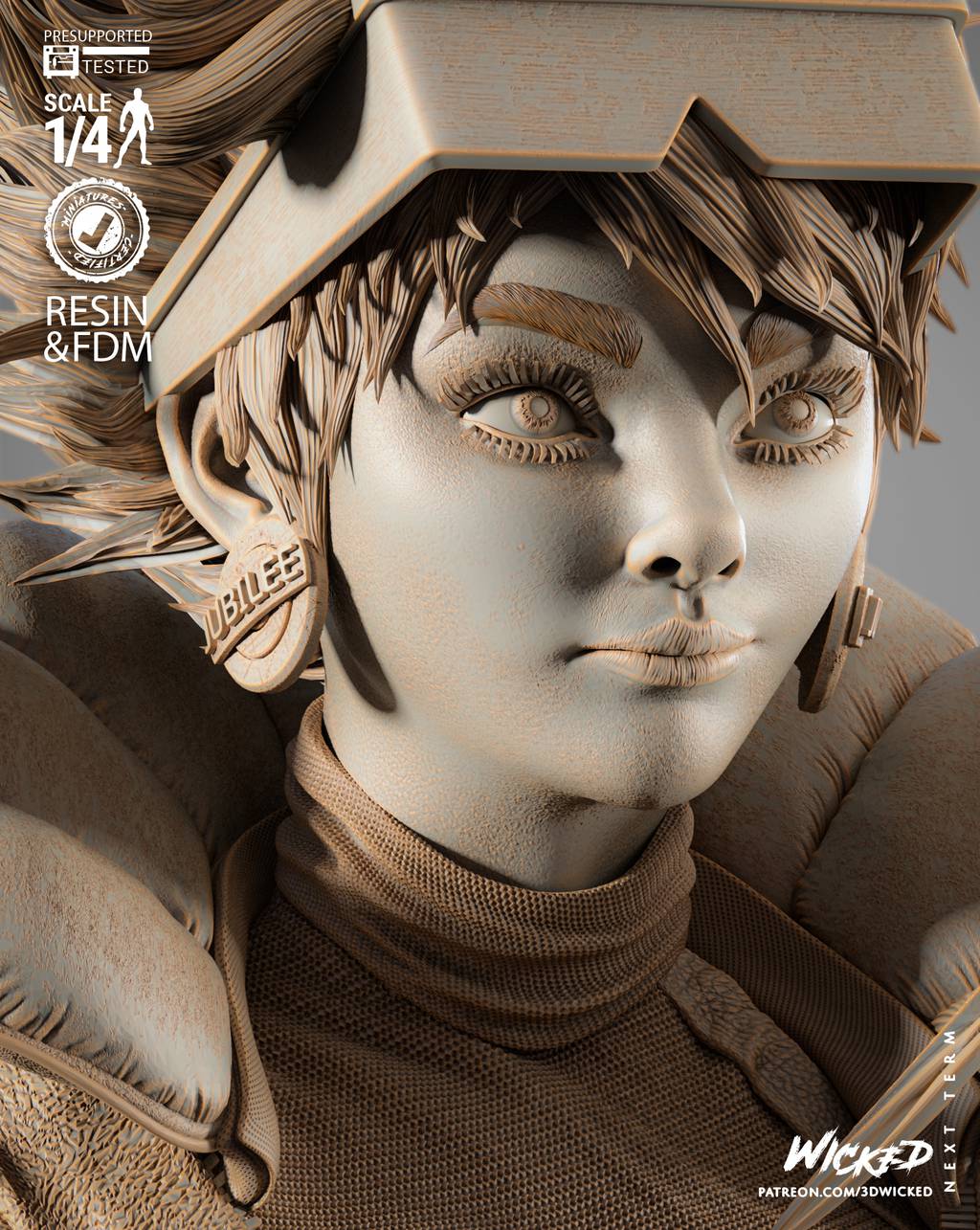 P站图纸印象馆 3DWicked 漫威 李千欢 3DWicked 漫威 李千欢