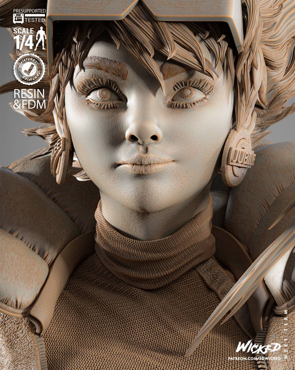 P站图纸印象馆 3DWicked 漫威 李千欢 3DWicked 漫威 李千欢