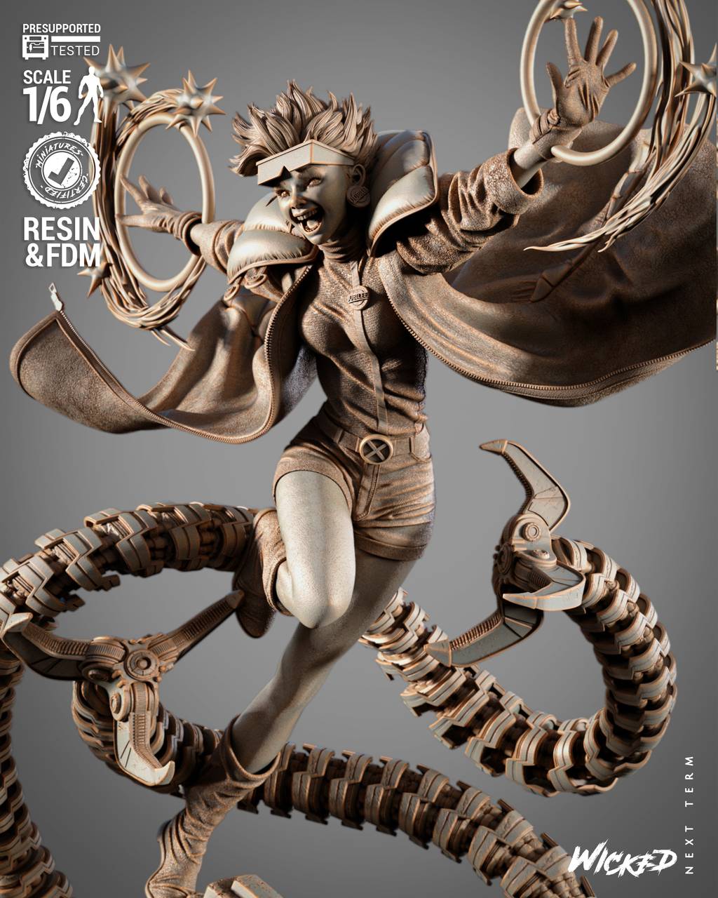 P站图纸印象馆 3DWicked 漫威 李千欢 3DWicked 漫威 李千欢