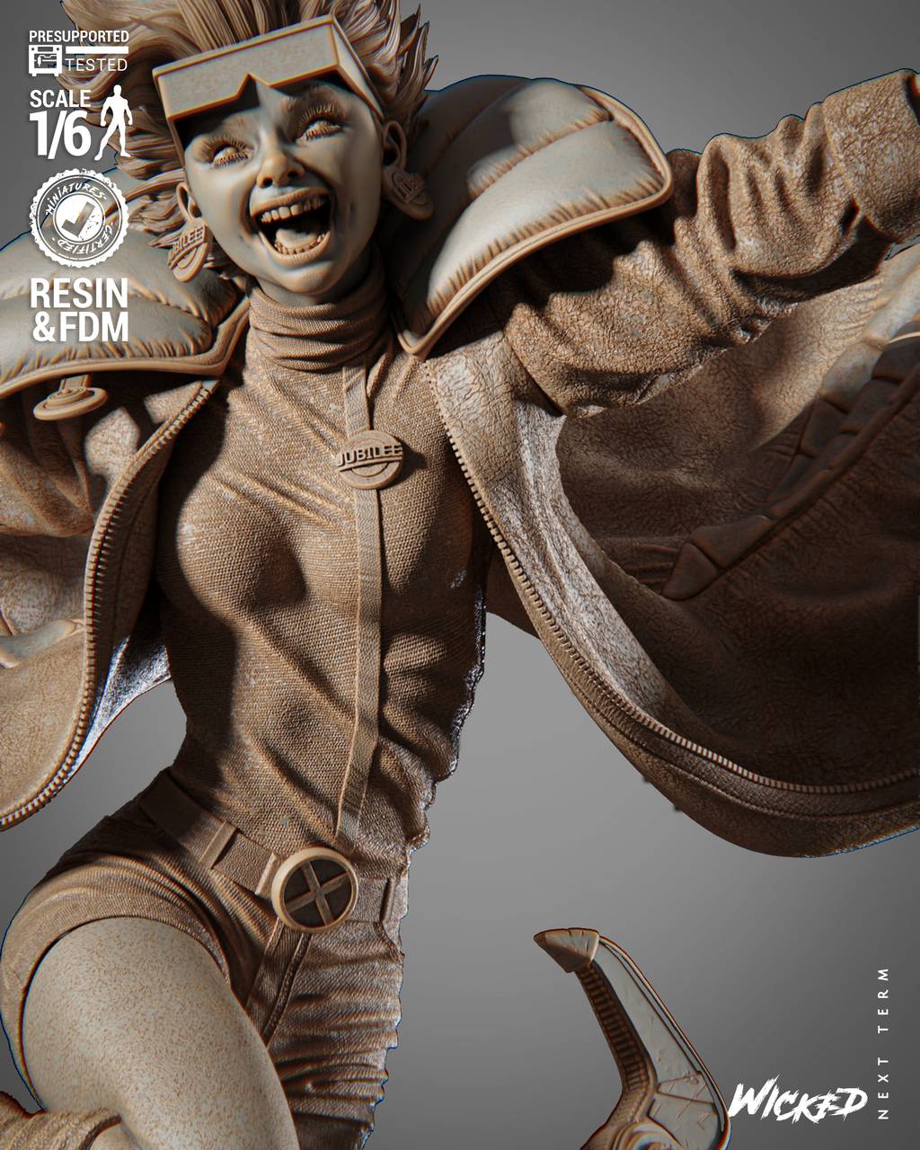 P站图纸印象馆 3DWicked 漫威 李千欢 3DWicked 漫威 李千欢