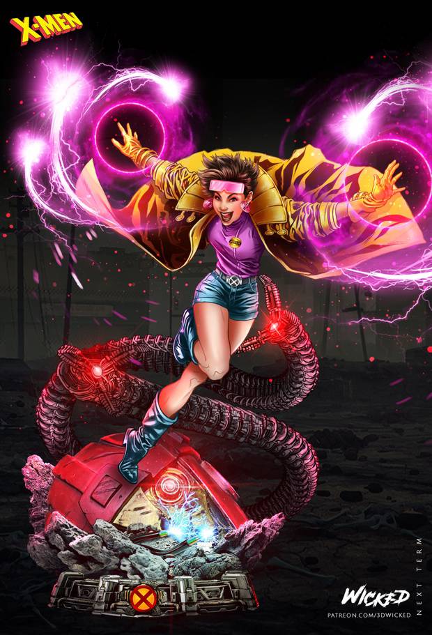 P站图纸印象馆 3DWicked 漫威 李千欢 3DWicked 漫威 李千欢