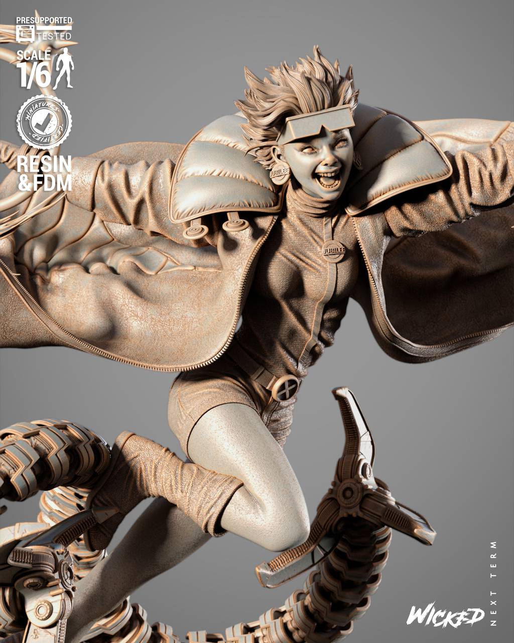 P站图纸印象馆 3DWicked 漫威 李千欢 3DWicked 漫威 李千欢