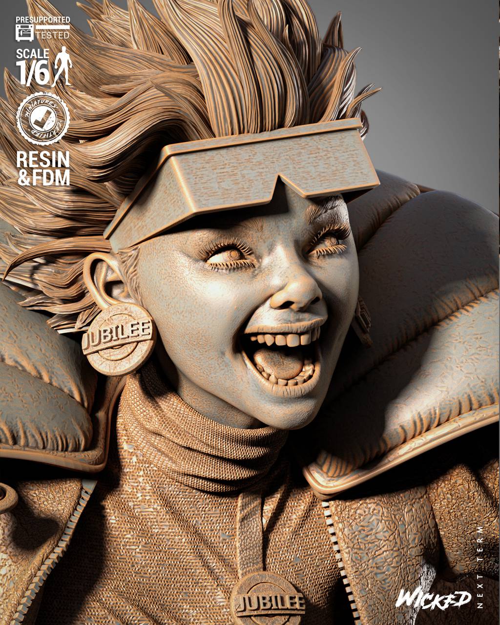 P站图纸印象馆 3DWicked 漫威 李千欢 3DWicked 漫威 李千欢