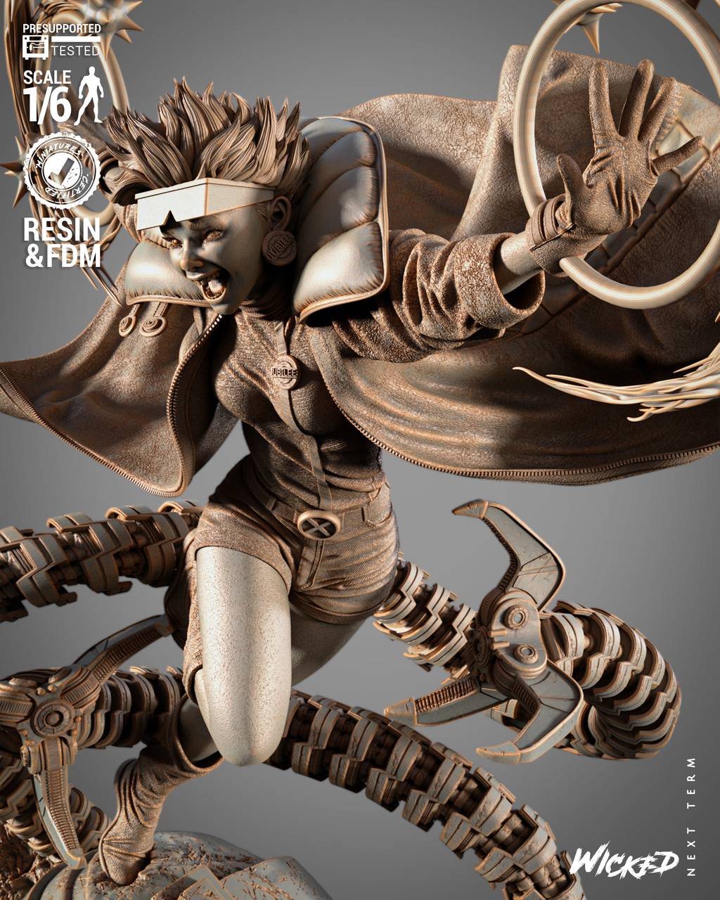 P站图纸印象馆 3DWicked 漫威 李千欢 3DWicked 漫威 李千欢