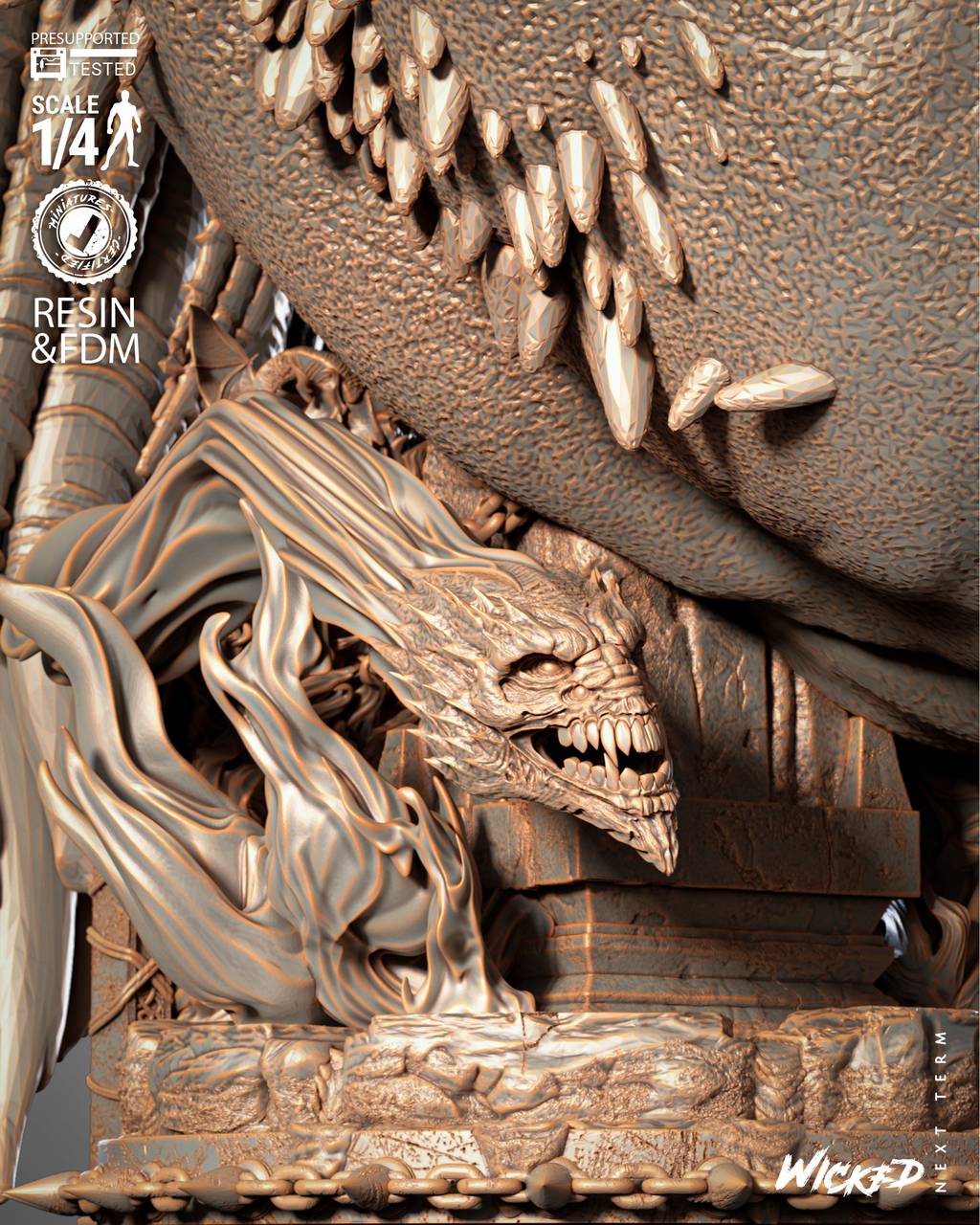 P站图纸印象馆 3DWicked 漫威 黑心怪 3DWicked 漫威 黑心怪