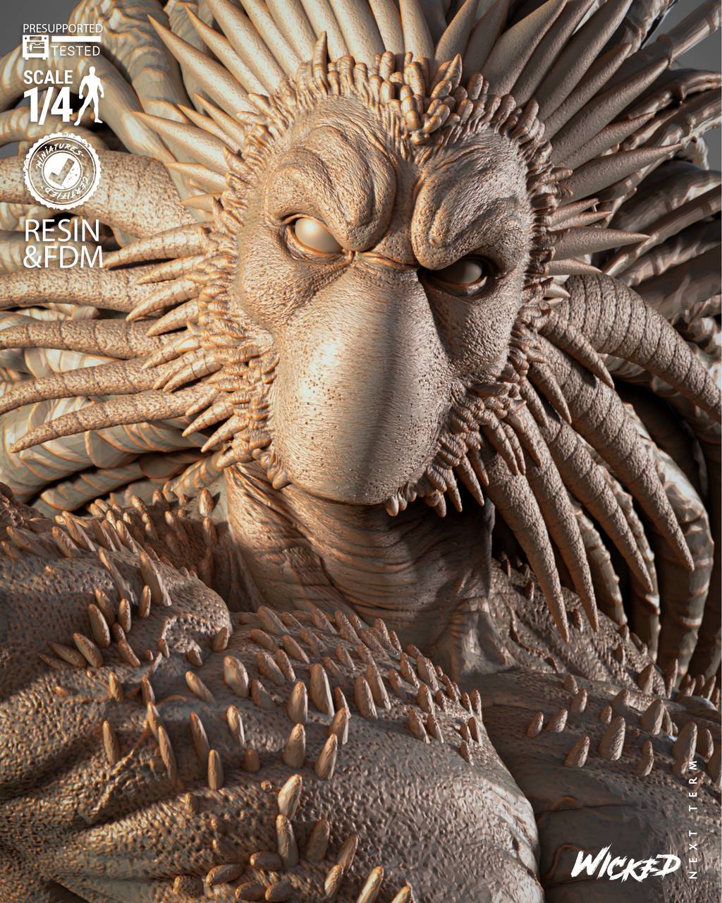 P站图纸印象馆 3DWicked 漫威 黑心怪 3DWicked 漫威 黑心怪