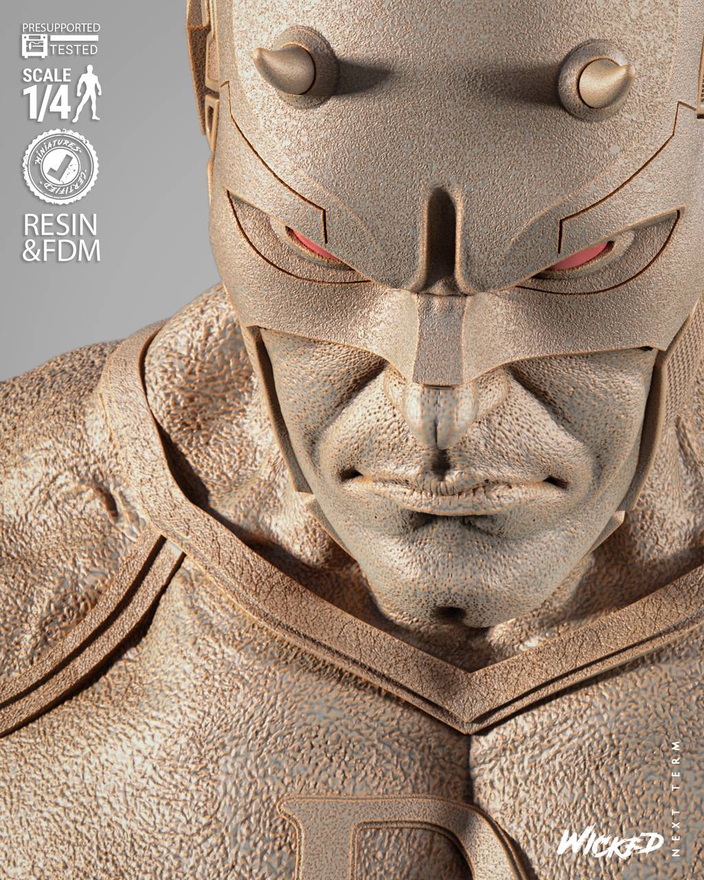 P站图纸印象馆 3DWicked 漫威 夜魔侠 3DWicked 漫威 夜魔侠