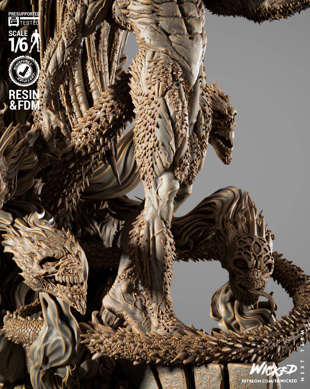 P站图纸印象馆 3DWicked 漫威 黑心怪 3DWicked 漫威 黑心怪