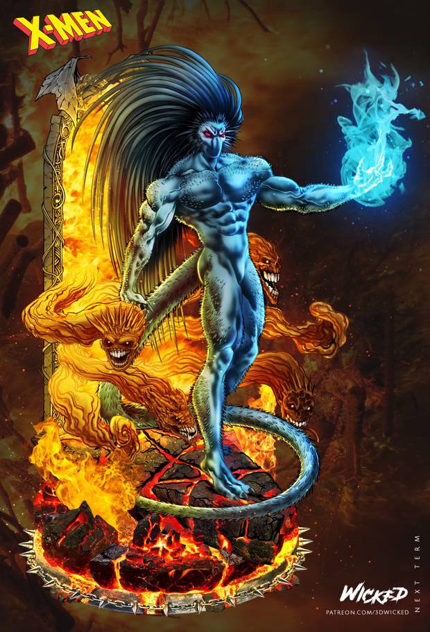 P站图纸印象馆 3DWicked 漫威 黑心怪 3DWicked 漫威 黑心怪