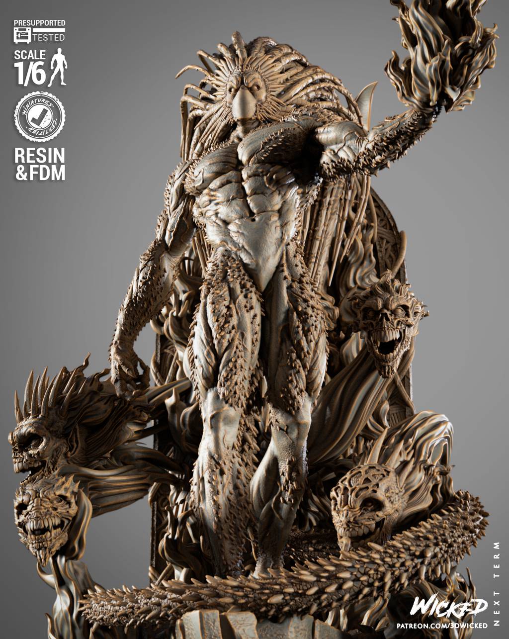 P站图纸印象馆 3DWicked 漫威 黑心怪 3DWicked 漫威 黑心怪