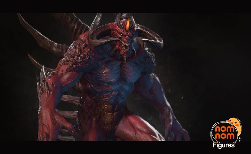 P站图纸印象馆 NomNom 暗黑破坏神 迪亚波罗 NomNom 暗黑破坏神 迪亚波罗