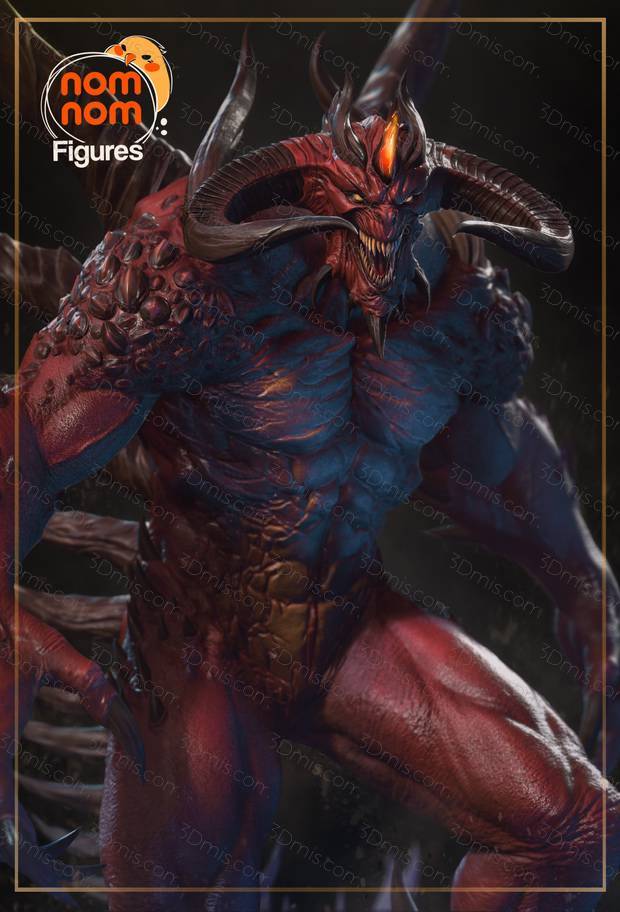 P站图纸印象馆 NomNom 暗黑破坏神 迪亚波罗 NomNom 暗黑破坏神 迪亚波罗