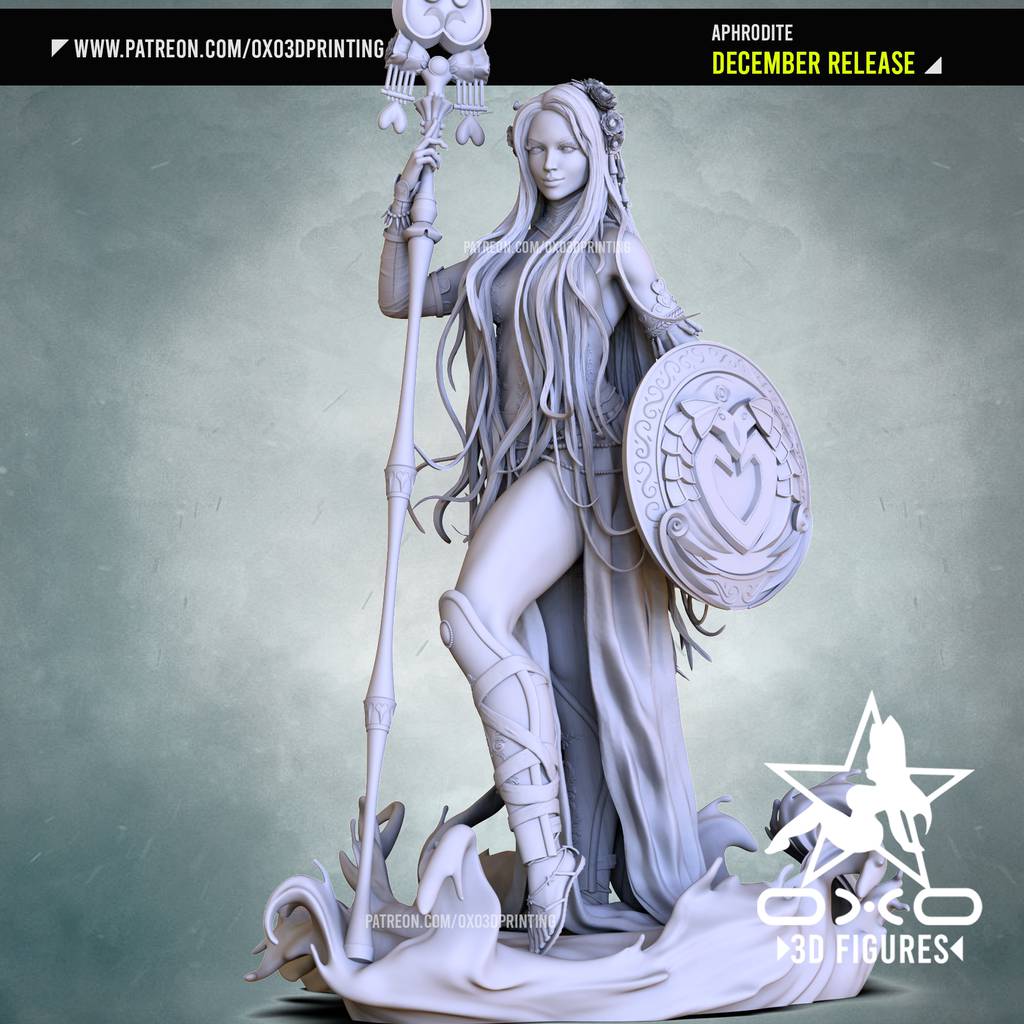 P站图纸印象馆 OXO3D 美神阿芙罗狄蒂 OXO3D 美神阿芙罗狄蒂