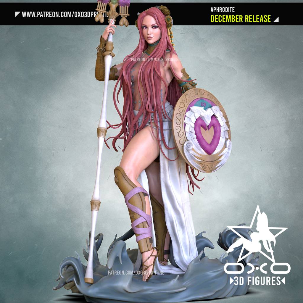 P站图纸印象馆 OXO3D 美神阿芙罗狄蒂 OXO3D 美神阿芙罗狄蒂