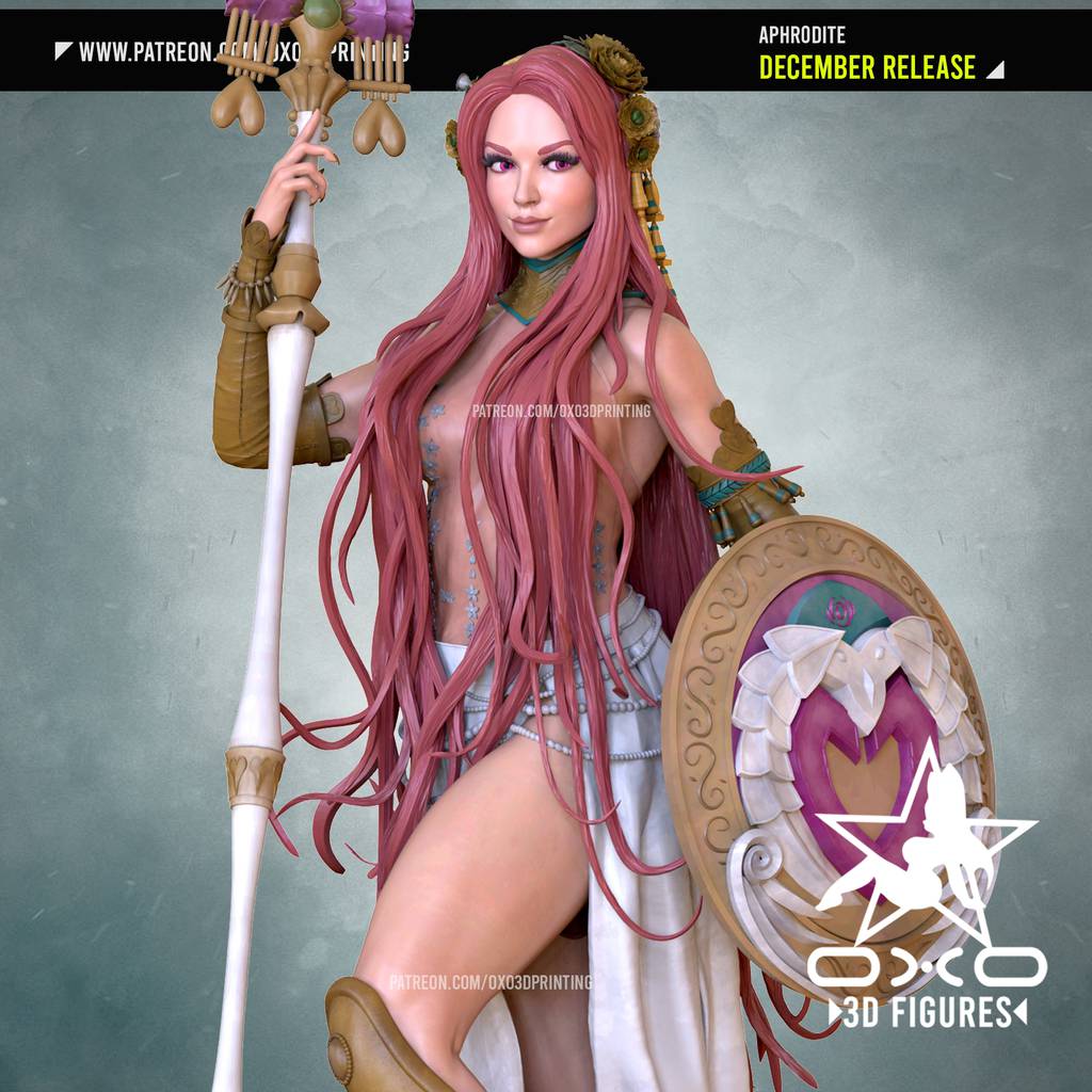 P站图纸印象馆 OXO3D 美神阿芙罗狄蒂 OXO3D 美神阿芙罗狄蒂