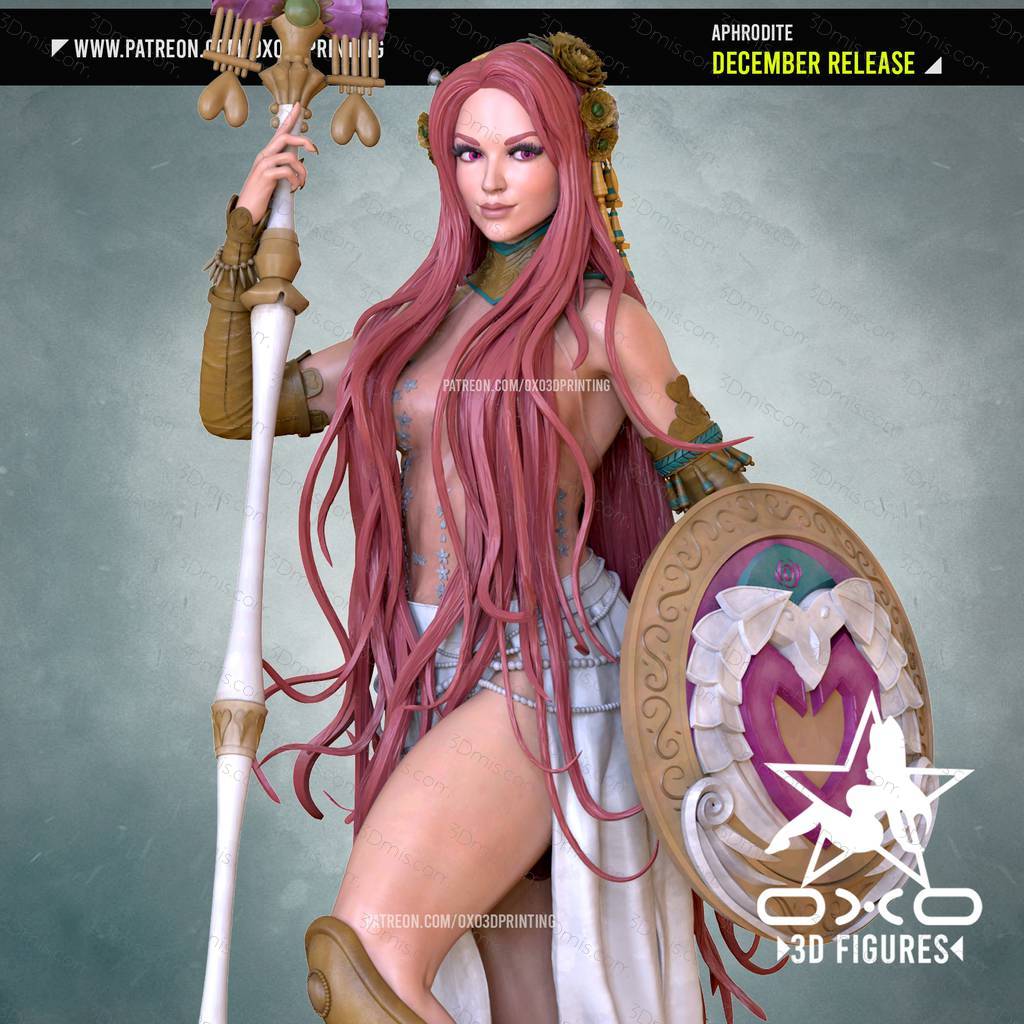 P站图纸印象馆 OXO3D 美神阿芙罗狄蒂 OXO3D 美神阿芙罗狄蒂