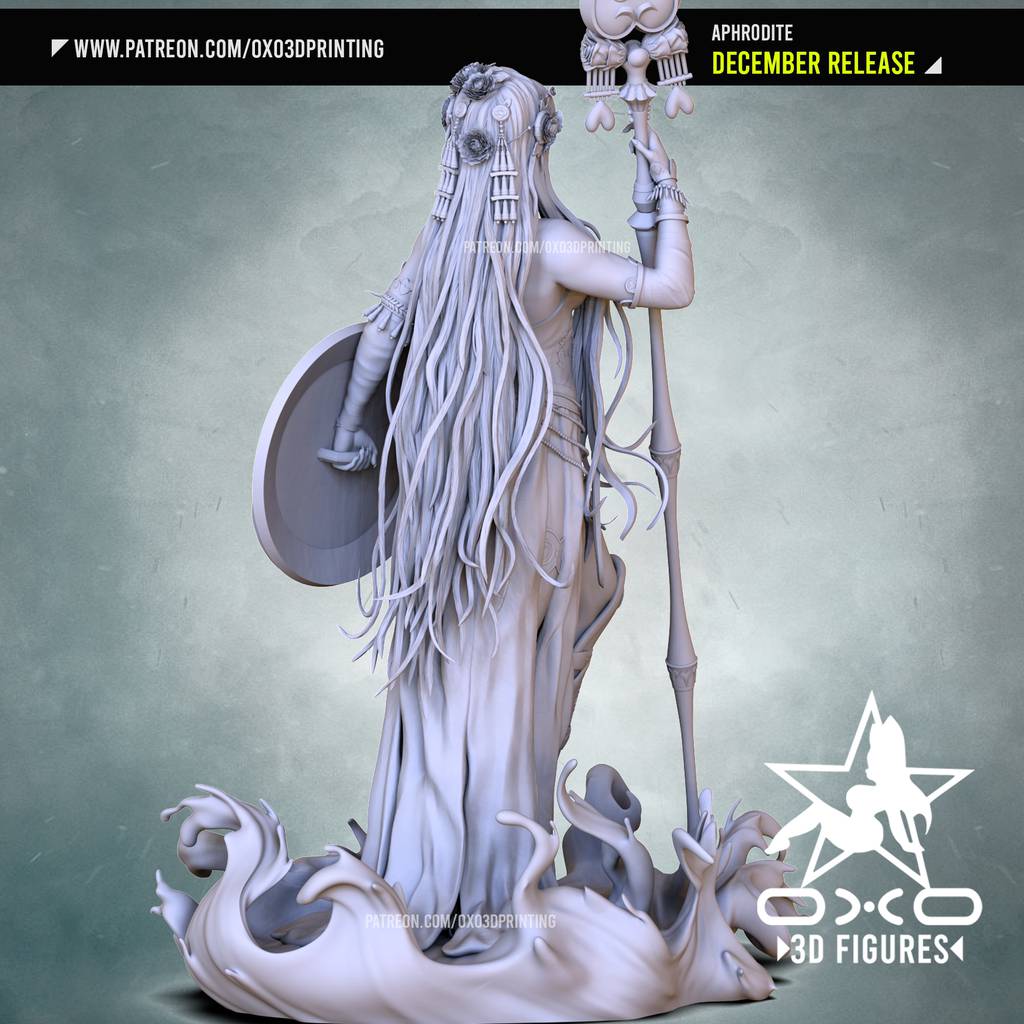 P站图纸印象馆 OXO3D 美神阿芙罗狄蒂 OXO3D 美神阿芙罗狄蒂