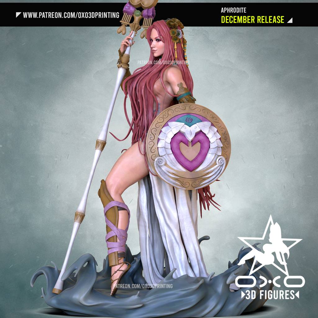 P站图纸印象馆 OXO3D 美神阿芙罗狄蒂 OXO3D 美神阿芙罗狄蒂