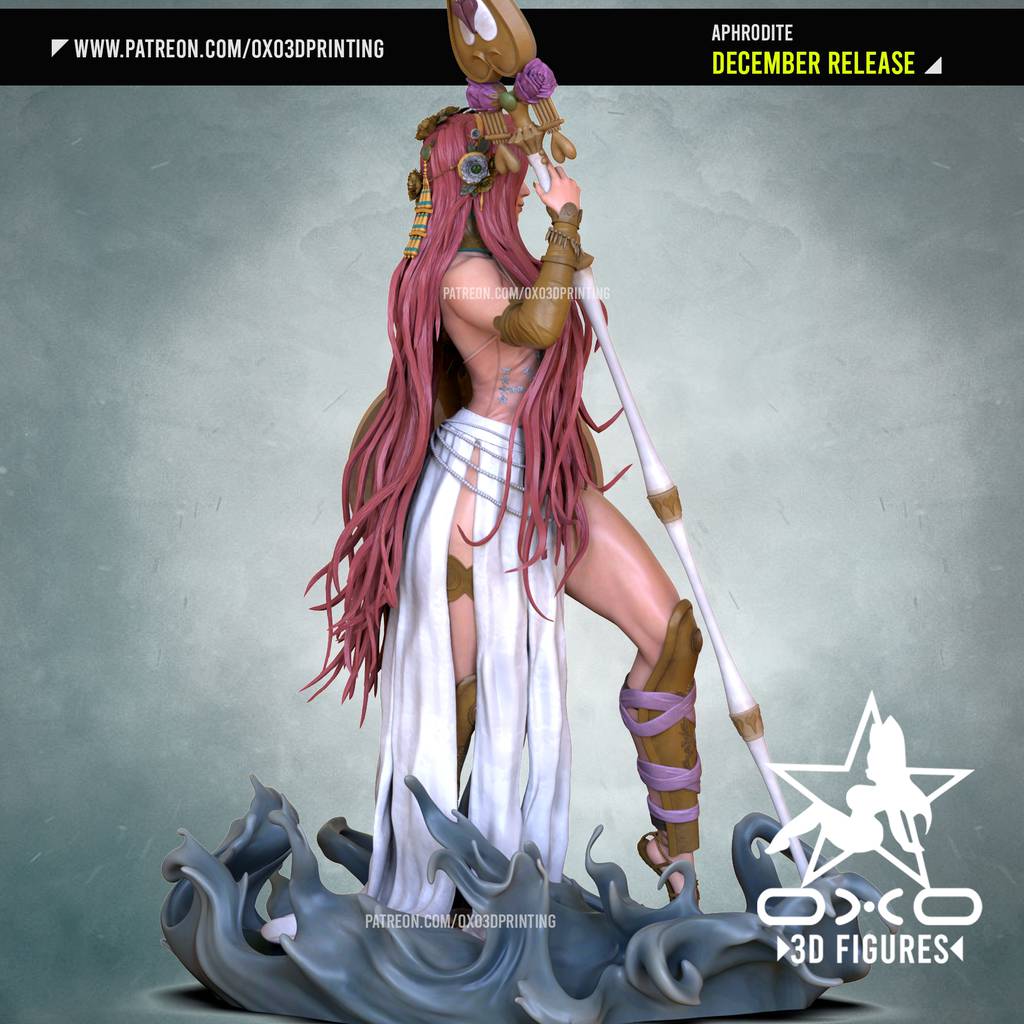 P站图纸印象馆 OXO3D 美神阿芙罗狄蒂 OXO3D 美神阿芙罗狄蒂
