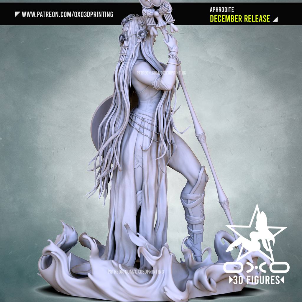P站图纸印象馆 OXO3D 美神阿芙罗狄蒂 OXO3D 美神阿芙罗狄蒂