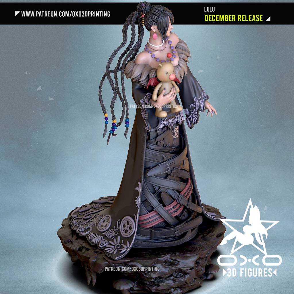 P站图纸印象馆 OXO3D 最终幻想 露露 OXO3D 最终幻想 露露