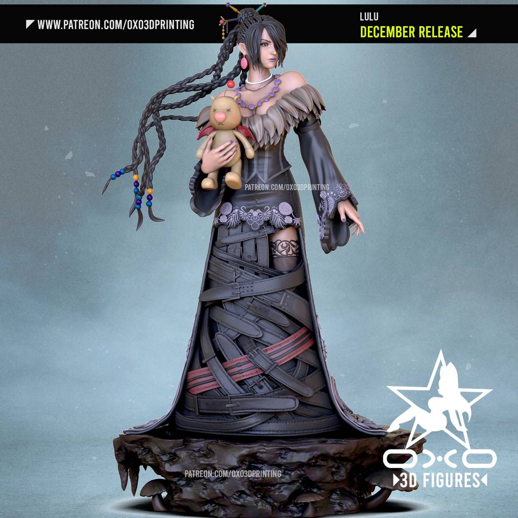 P站图纸印象馆 OXO3D 最终幻想 露露 OXO3D 最终幻想 露露