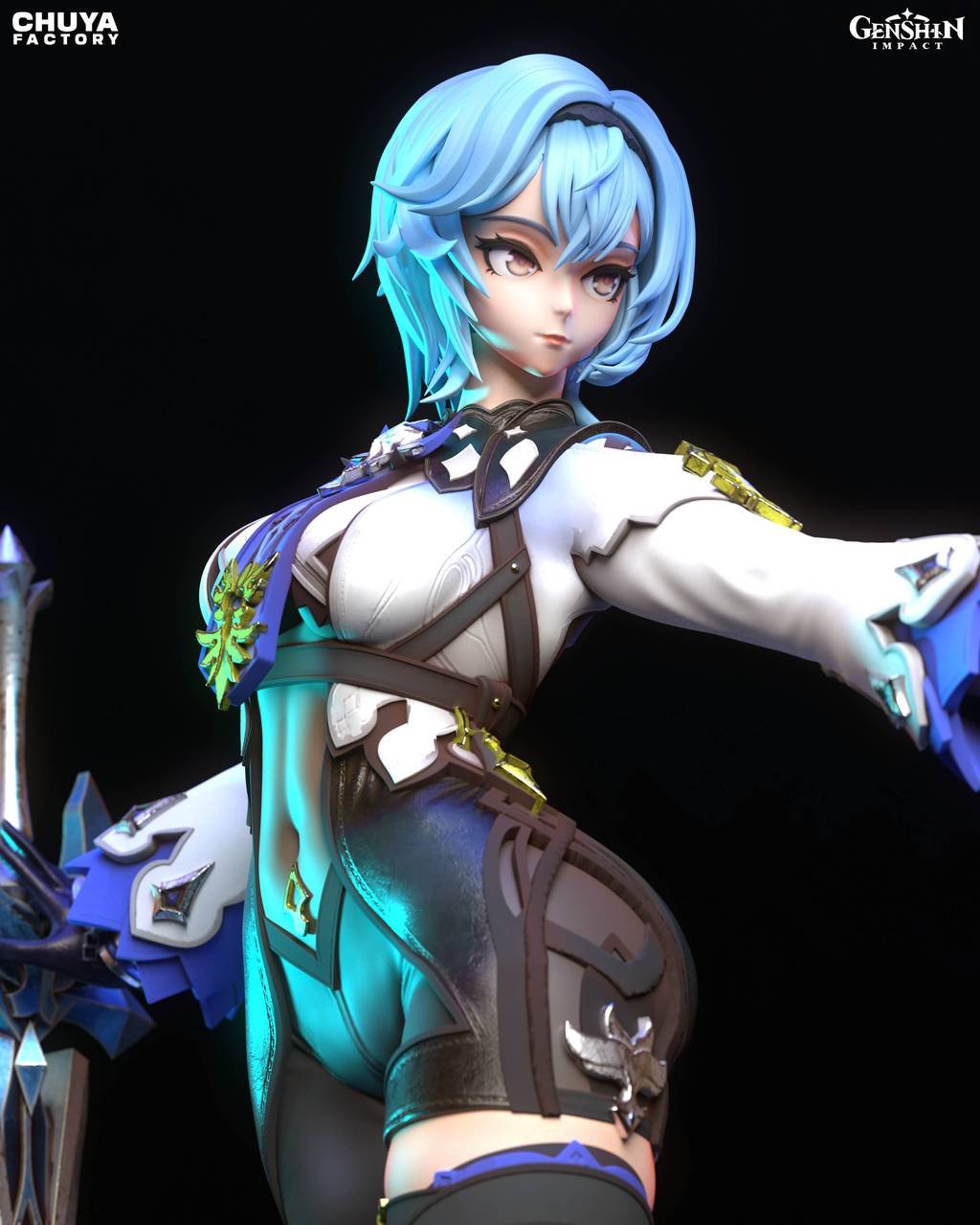 P站图纸印象馆 Chuya Factory 原神 优菈 Chuya Factory 原神 优菈