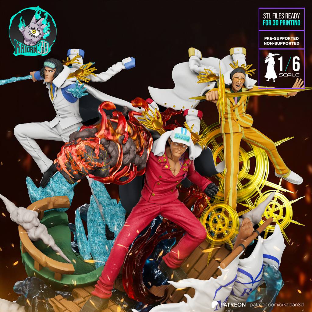 P站图纸印象馆 Kaidan 海贼王 青雉 南梦宫 蓝染 Kaidan 海贼王 青雉 南梦宫 蓝染