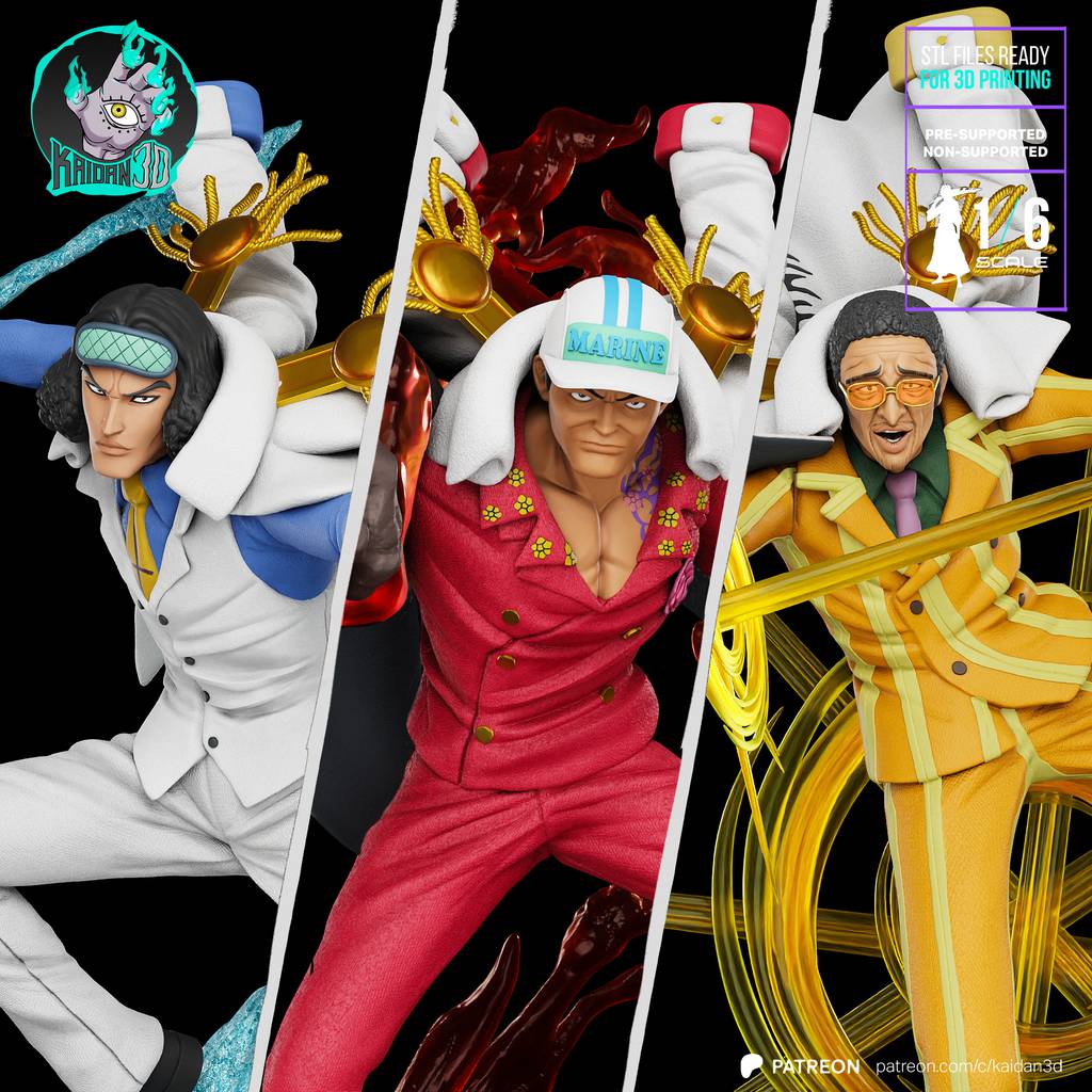 P站图纸印象馆 Kaidan 海贼王 青雉 南梦宫 蓝染 Kaidan 海贼王 青雉 南梦宫 蓝染