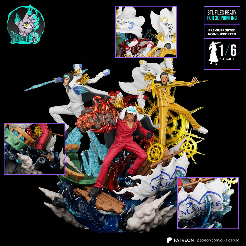 P站图纸印象馆 Kaidan 海贼王 青雉 南梦宫 蓝染 Kaidan 海贼王 青雉 南梦宫 蓝染