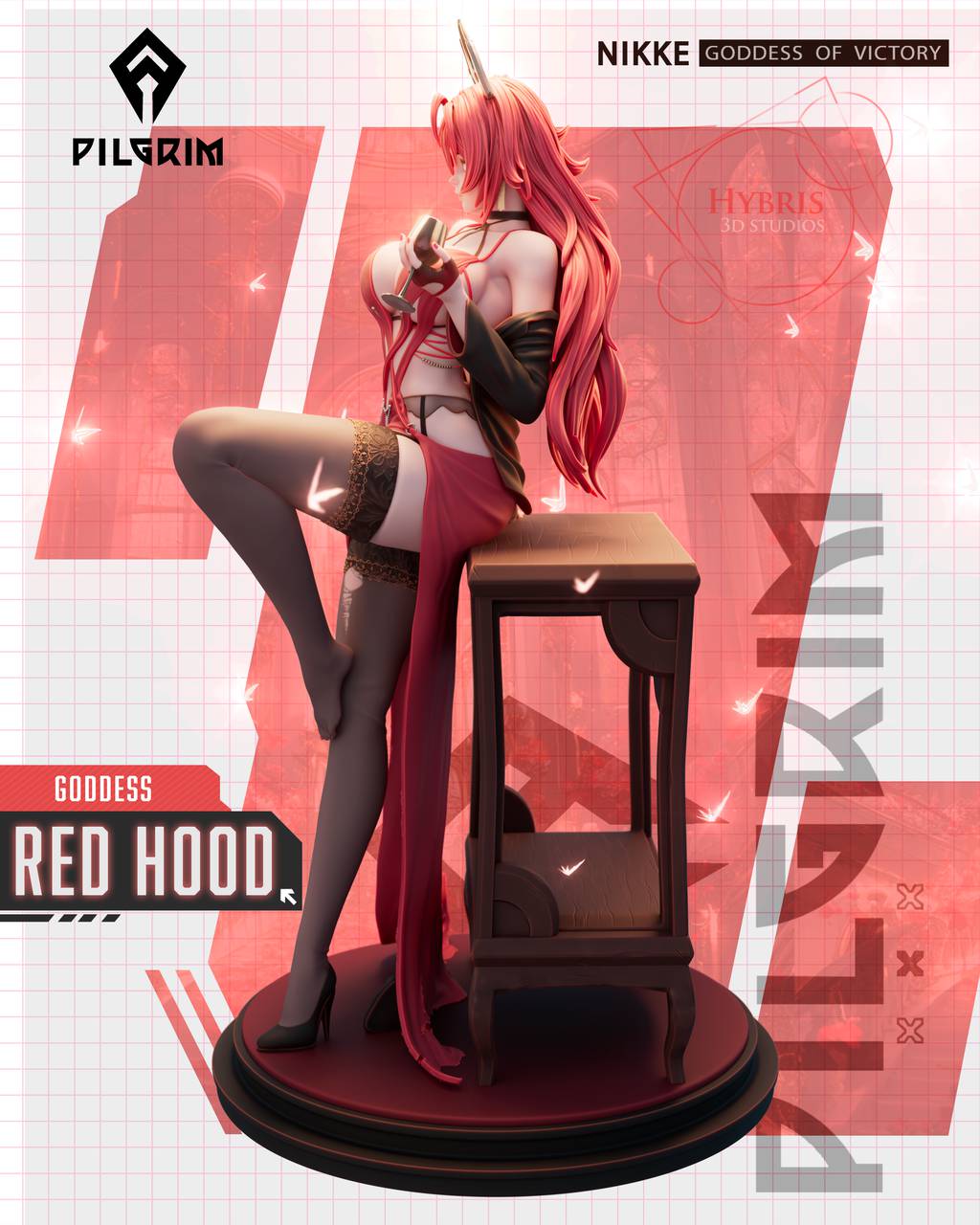 P站图纸印象馆 Hybris 妮姬:胜利女神 小红帽 Hybris 妮姬:胜利女神 小红帽